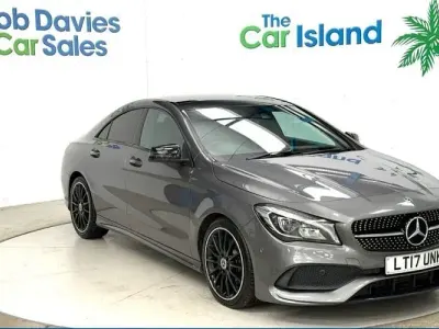 Used Mercedes CLA220 AMG line 177 HP (130 kW) 2017 Grey Coupe