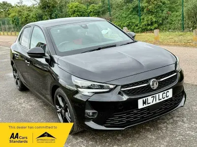 Used Vauxhall Corsa SRi 102 HP (75 kW) 2021 Black Hatchback