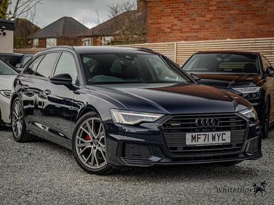 Begagnad Audi A6 Black Edition 204 HK (150 kW) 2021 Blå Kombi