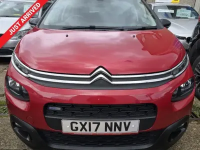 Begagnad Citroën C3 Flair 110 HK (80 kW) 2017 Röd Halvkombi