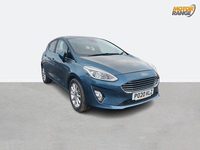 Blue Used 2020 Ford Fiesta Titanium Hatchback | £10,695 (Fair price)