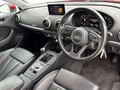 Used Audi A3 Sport 113 HP (83 kW) 2019 Red Sedan