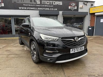 Used Vauxhall Grandland X 130 HP (95 kW) 2020 Black SUV