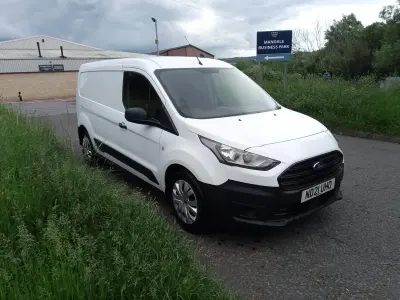 Used Ford Transit Connect 75 HP (55 kW) 2021 White MPV