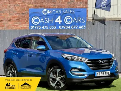 Used Hyundai Tucson Premium 2015 Blue SUV