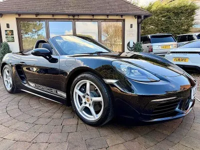 Usado Porsche 718 Boxster 2017 Negro Descapotable