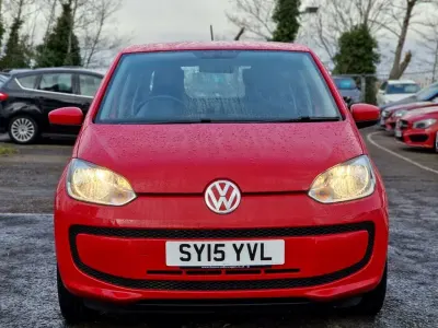 Used VW up! move up! 59 HP (43 kW) 2015 Red Hatchback