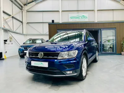 Używany VW Tiguan Match 150 KM (110 kW) 2020 Niebieski SUV