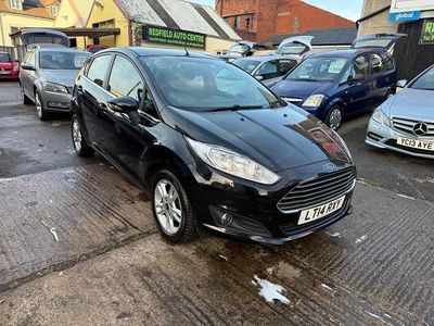 Used Ford Fiesta Zetec 82 HP (60 kW) 2014 Black Hatchback