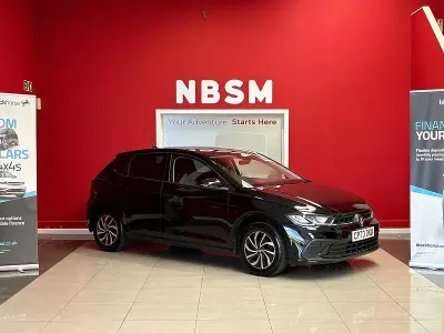 Used VW Polo Life 95 HP (69 kW) 2023 Black Hatchback