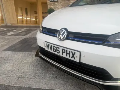 Used VW Golf VII GTE 204 HP (150 kW) 2016 White Hatchback