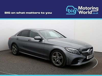 used Mercedes C200 C Class 1.5MHEV EQ Boost AMG Line Saloon 4dr Petrol G-Tronic+ Euro 6 (s/s) (198 ps) AMG body Saloon