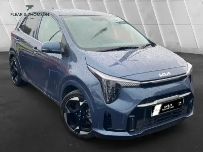 Used Kia Picanto 2024 Blue Hatchback