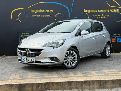 Used Vauxhall Corsa 90 HP (66 kW) 2016 Silver Hatchback