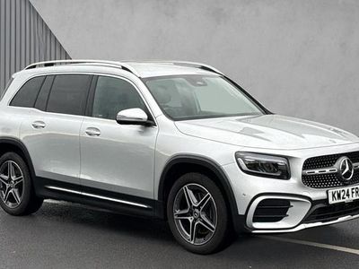 Silver Used 2024 Mercedes GLB220 AMG Line Premium SUV | £32,495 (Fair price)