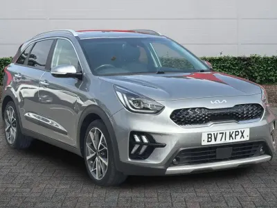 Used Kia Niro 141 HP (103 kW) 2021 Premium paint  steel grey SUV