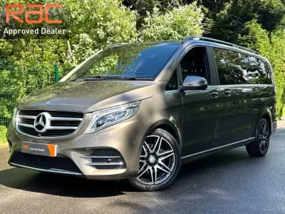 Used Mercedes V250 AMG line 190 HP (139 kW) 2017 Indium grey MPV