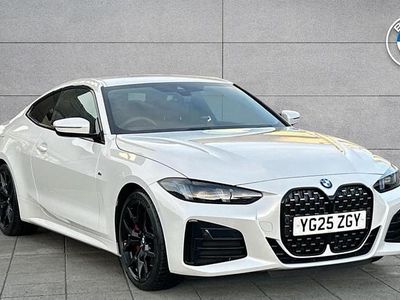 White Used 2025 BMW 420 M Sport Coupe | £39,490 (Fair price)