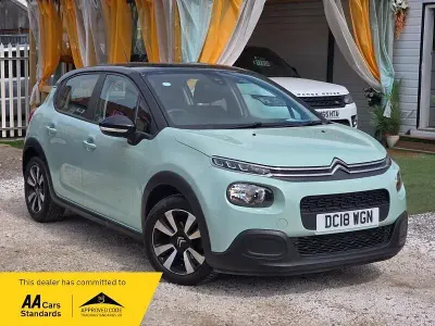 Used Citroën C3 Feel 2018 Green Hatchback