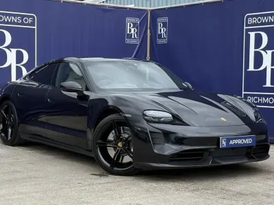 Used Porsche Taycan Performance Package 11 kW (15 HP) 2023 Black Sedan