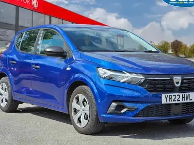 Used Dacia Sandero Essentiel 67 HP (49 kW) 2022 Blue Hatchback