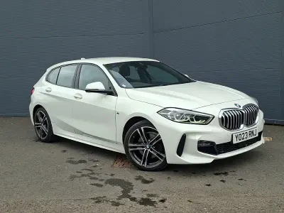 Used BMW 118 M Sport 136 HP (100 kW) 2023 White Hatchback