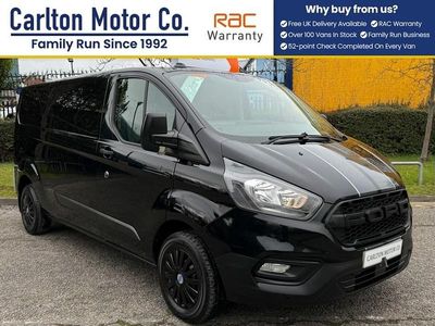 Used Ford Transit Custom S 105 HP (77 kW) 2020 Black Van