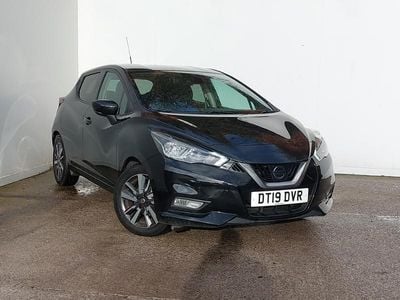 Black Used 2019 Nissan Micra N-Connecta Hatchback | £8,498 (Fair price)