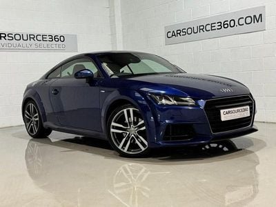 Used Audi TT S-Line 184 HP (135 kW) 2015 Blue Coupe