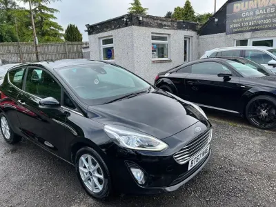 Used Ford Fiesta Zetec 2017 Black Hatchback