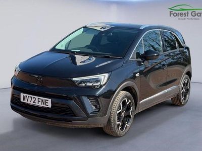 Used Vauxhall Crossland Ultimate 130 HP (95 kW) 2022 Black SUV