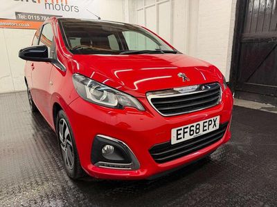 Used Peugeot 108 Allure 2018 Red Hatchback