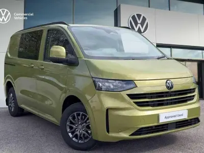 New VW Transporter Pro 2026 Green Van