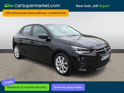 Used Vauxhall Corsa Design Edition 75 HP (55 kW) 2023 Black Hatchback