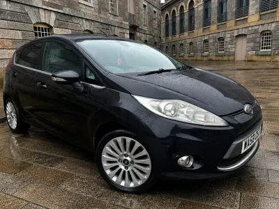 Used Ford Fiesta Titanium 2008 Black Hatchback