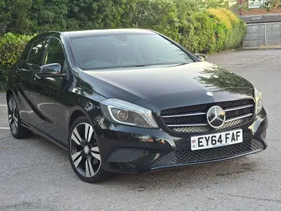 Used Mercedes A180 109 HP (80 kW) 2014 Black Hatchback