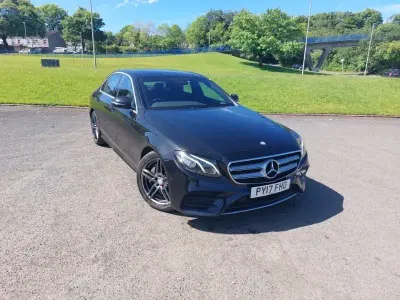 Used Mercedes E350 AMG line 258 HP (189 kW) 2017 Black Sedan
