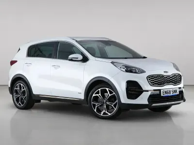 Used Kia Sportage GT-Line 177 HP (130 kW) 2018 White SUV