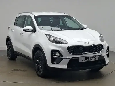 Used Kia Sportage 130 HP (95 kW) 2019 White SUV