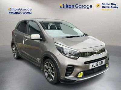 Used Kia Picanto X-Line 83 HP (61 kW) 2018 Silver Hatchback