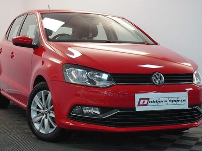 Used VW Polo SE 75 HP (55 kW) 2015 Red Hatchback