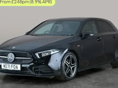 Used Mercedes A200 Executive 163 HP (119 kW) 2022 Black Hatchback
