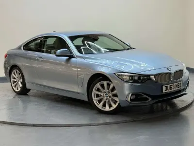 Used BMW 420 Coupé Luxury Line 184 HP (135 kW) 2013 Blue Coupe