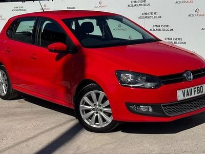 Used VW Polo SEL 2011 Red Hatchback