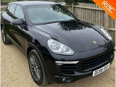 Black Used 2016 Porsche Cayenne Platinum Edition SUV | £22,995 (Expensive)