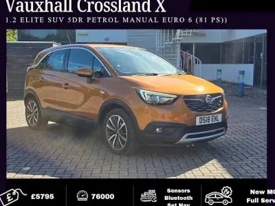Second-hand Vauxhall Crossland X Elite 82 CP (60 kW) 2018 SUV