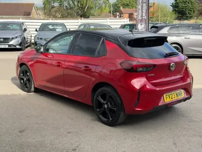Used Vauxhall Corsa 74 HP (54 kW) 2023 Red Hatchback