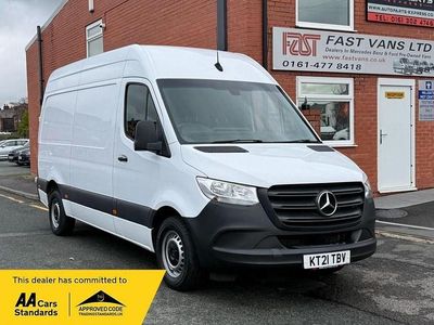 Used Mercedes Sprinter Progressive 150 HP (110 kW) 2021 White Van