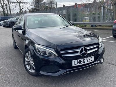 Used Mercedes C350e 2015 Black Sedan