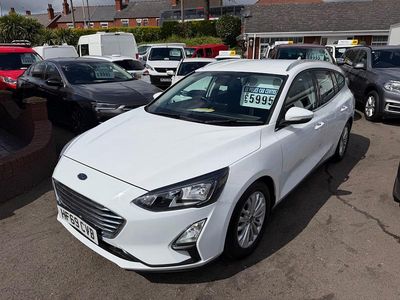 Used Ford Focus Titanium 150 HP (110 kW) 2019 White Estate